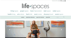 Desktop Screenshot of lifeandspaces.com